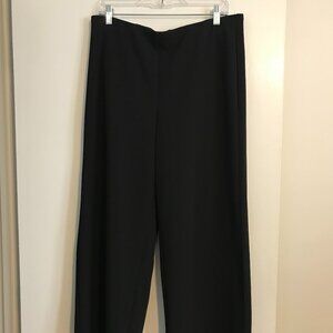 Ann Taylor Ankle Length Pull On Ponte Pants in Black